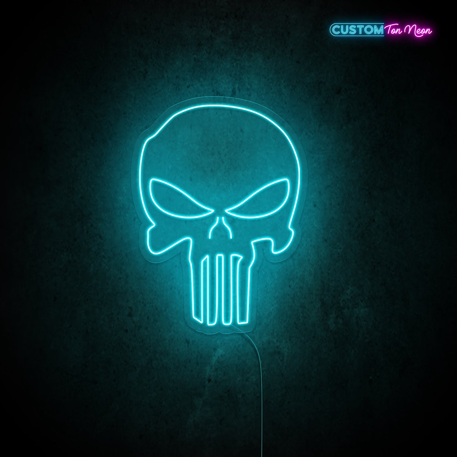 Enseigne néon Punisher