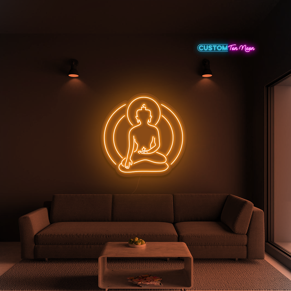 Enseigne néon yoga