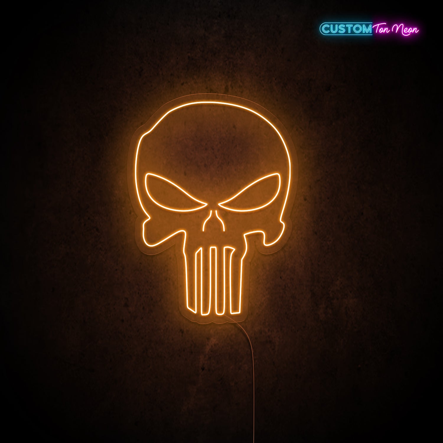 Enseigne néon Punisher