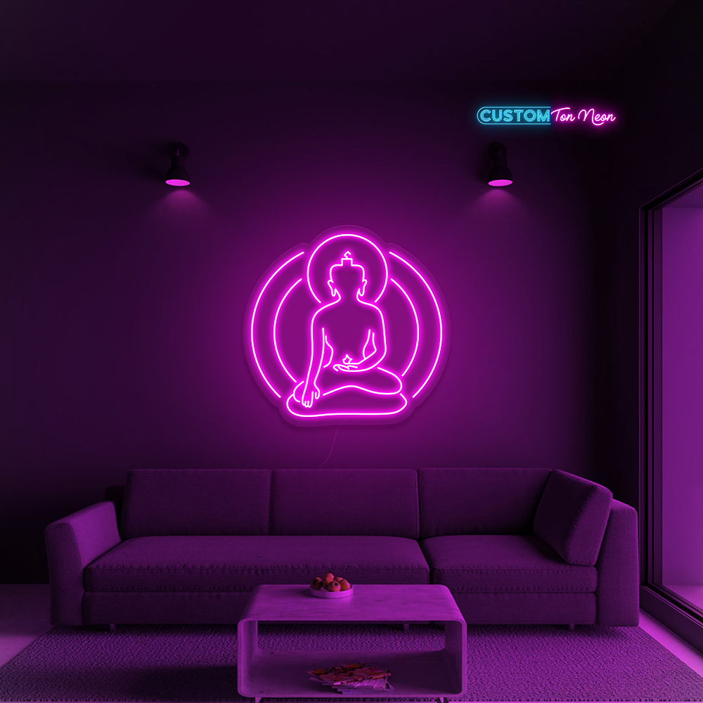 Enseigne néon yoga