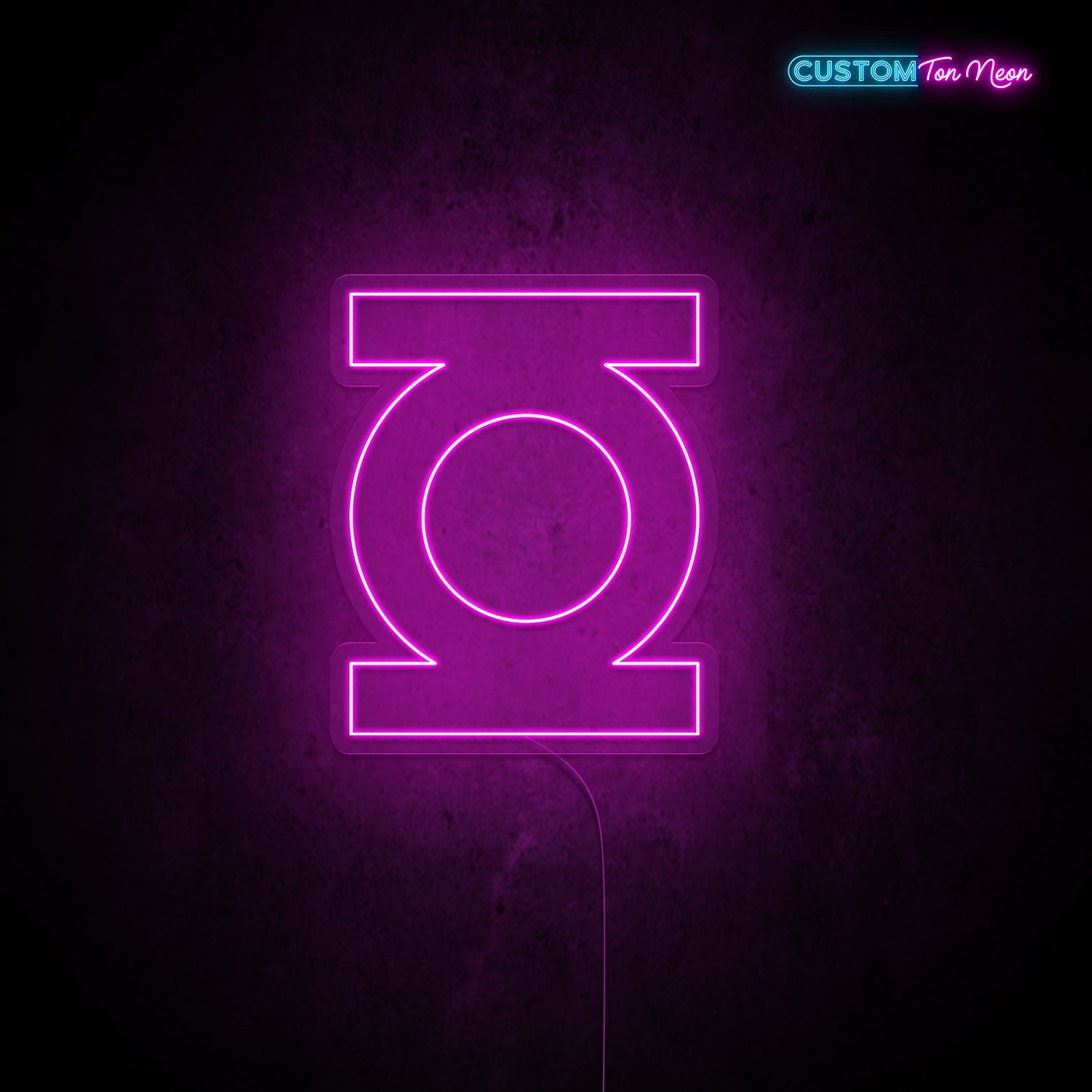 Enseigne néon Green Lantern