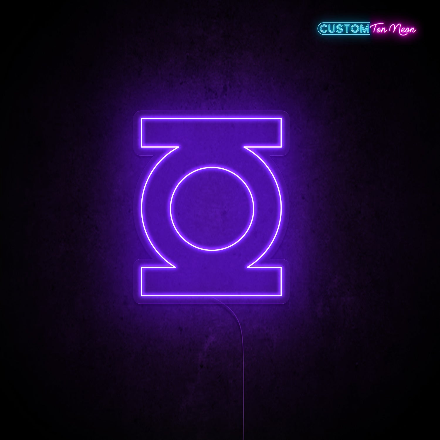Enseigne néon Green Lantern