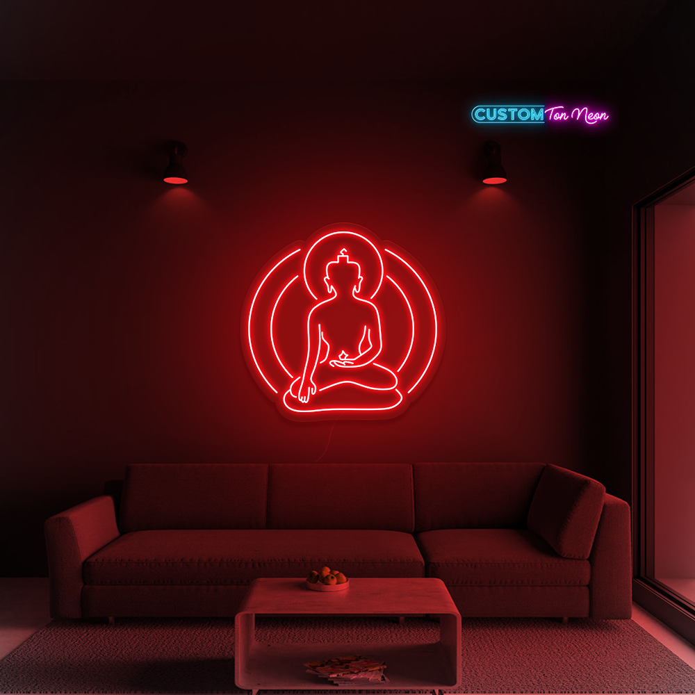 Enseigne néon yoga