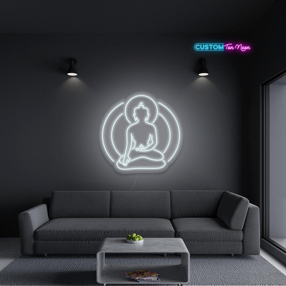 Enseigne néon yoga