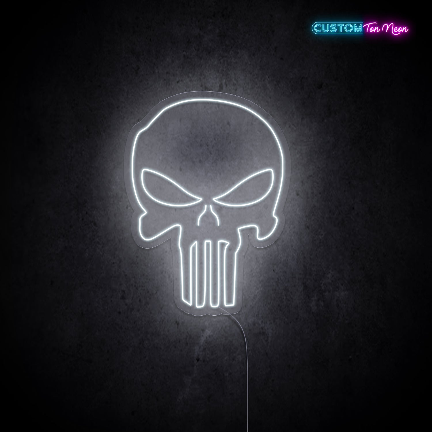 Enseigne néon Punisher
