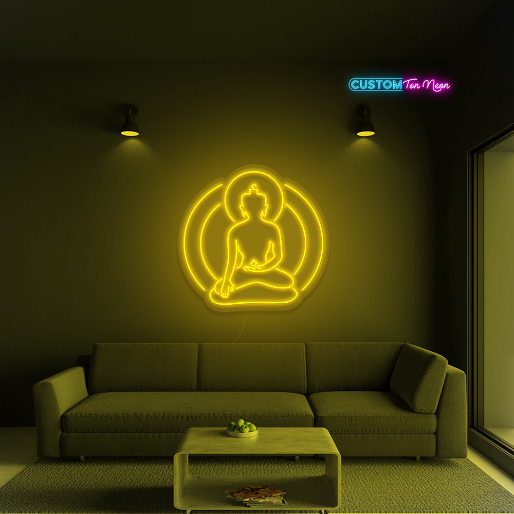 Enseigne néon yoga