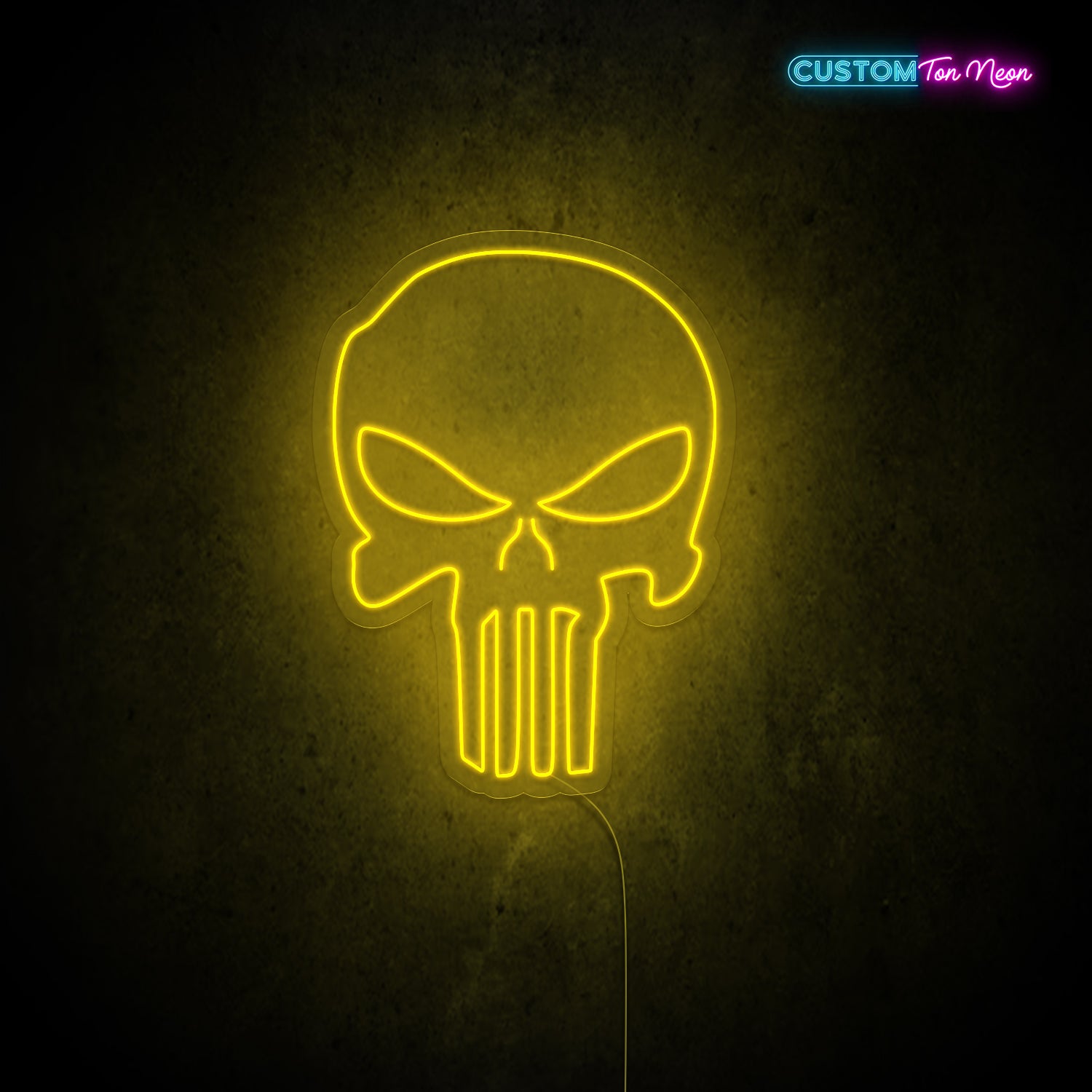 Enseigne néon Punisher
