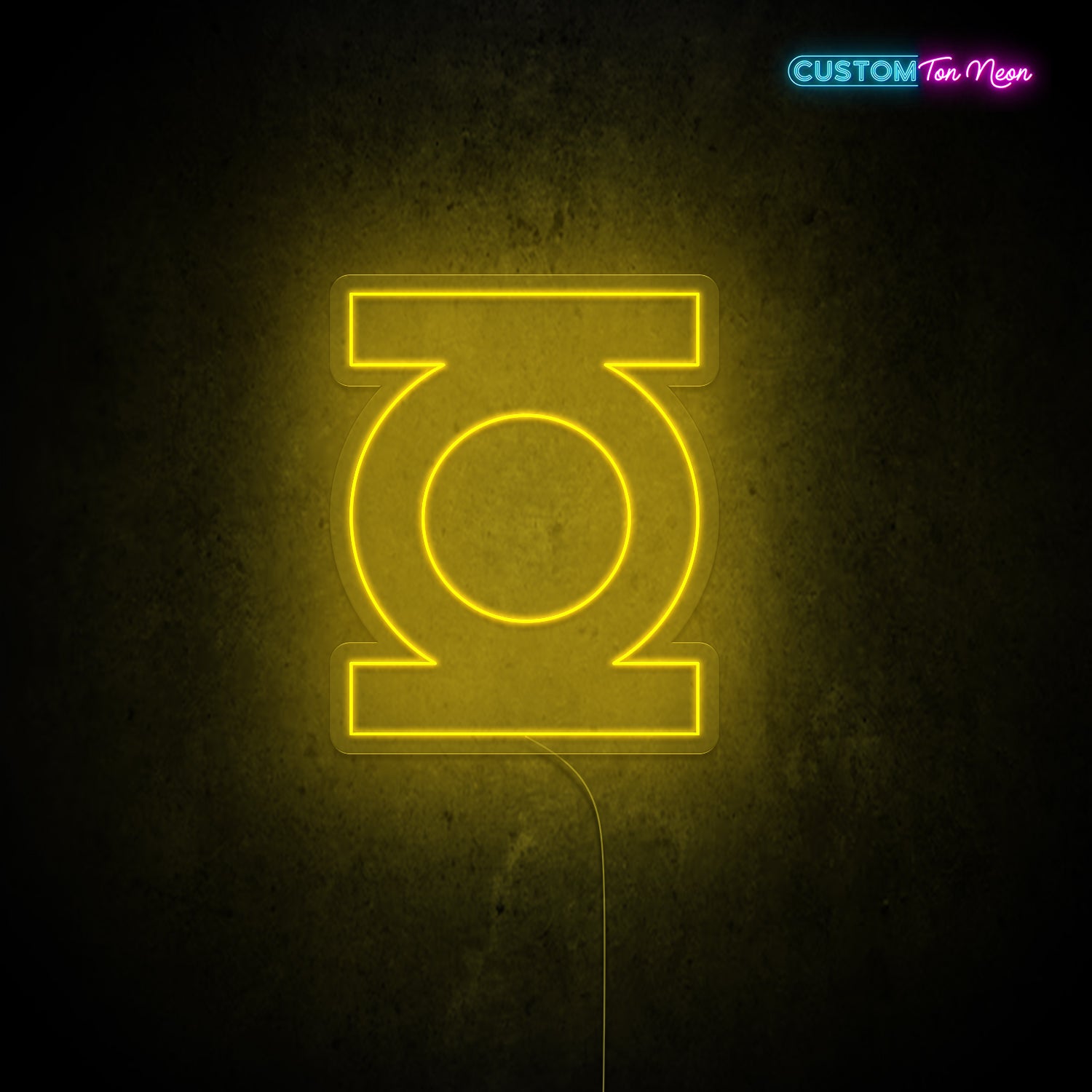 Enseigne néon Green Lantern